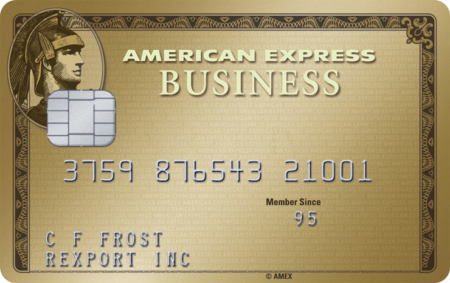 American Express Business Gold card