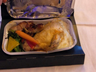 British Airways coronavirus catering food drink