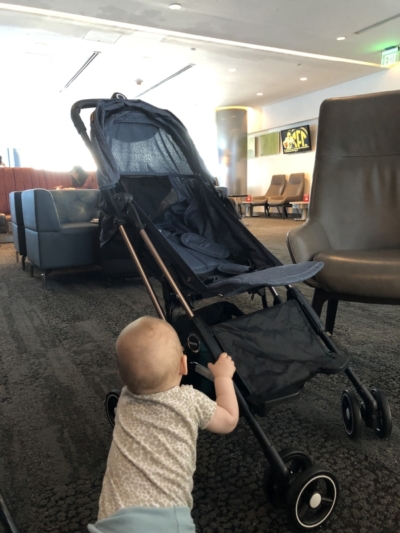 Flying Delta One business class with a baby