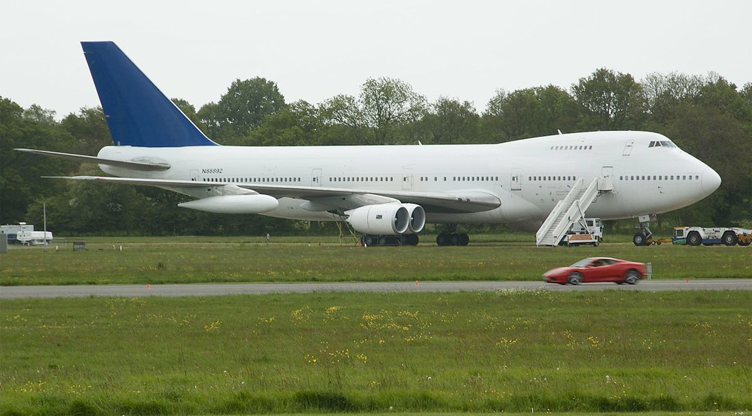 One retired Airways 747 will used as a set