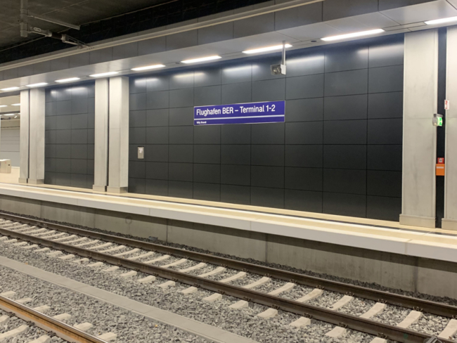 Berlin-Brandenburg Airport train station