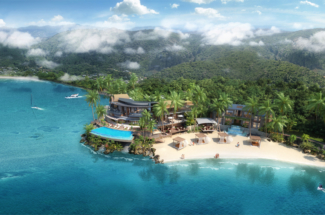 Mango House Seychelles LXR Hilton render