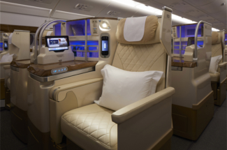 Emirates A380 business class refresh