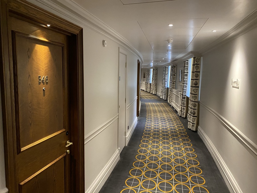 London Marriott County Hall corridor