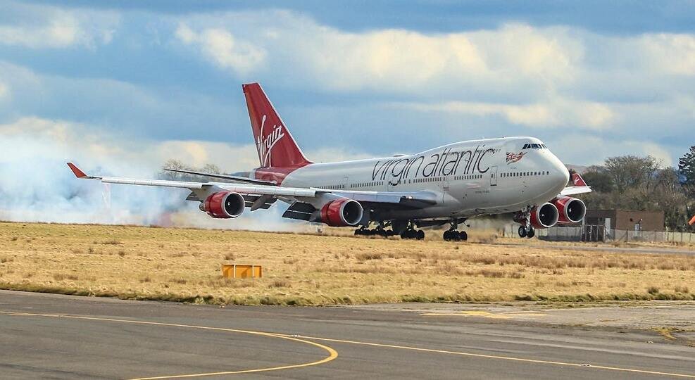 Virgin Atlantic 747