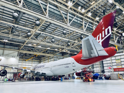 Virgin Atlantic 747 Pretty Woman G-VROY