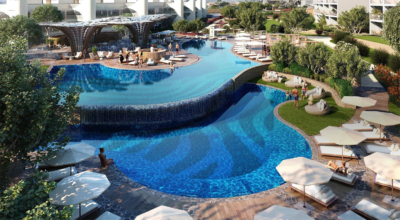 W Algarve pool rendering