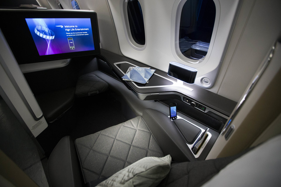 BA British Airways 2015 first class seat