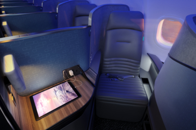 JetBlue A321LR Mint Suite seat