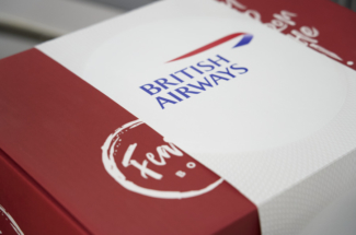 British Airways Feast Box First Class meal kit