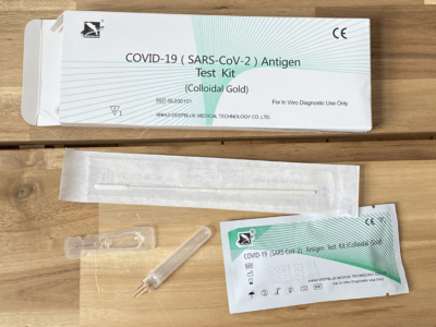 Qured Lateral flow test kit