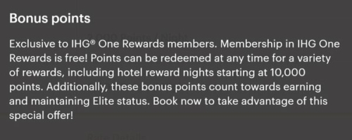 Why IHG One Rewards 'bonus points packages' get you elite status quickly