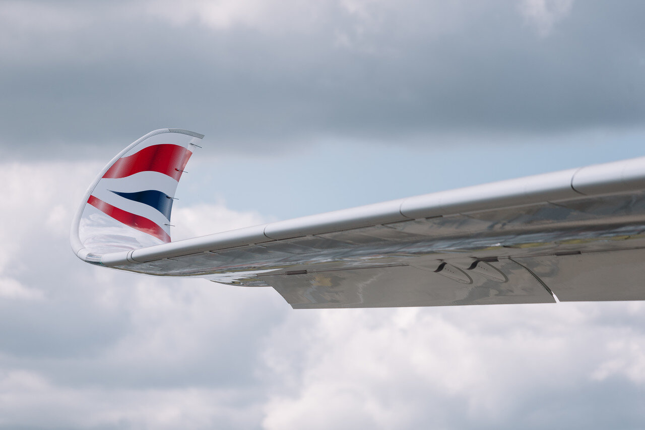 British Airways Heathrow flight cap