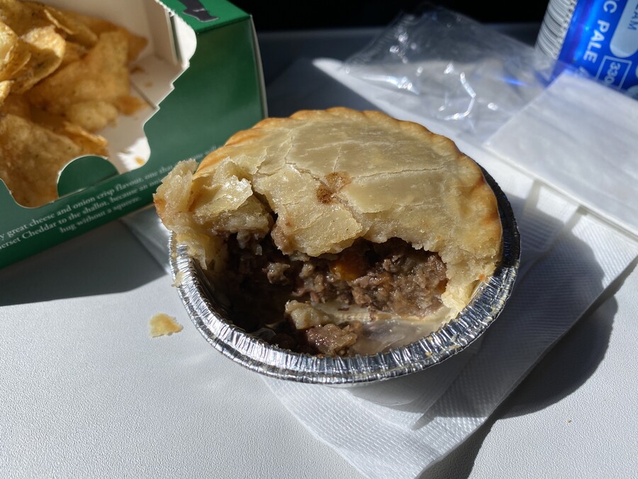 Speedbird Cafe Tom Kerridge British Airways steak ale pie