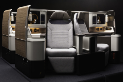 Adient Ascent business class seat