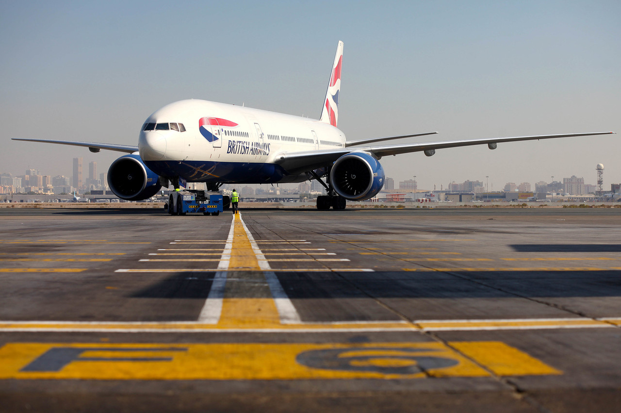 New British Airways Newark daytime flight