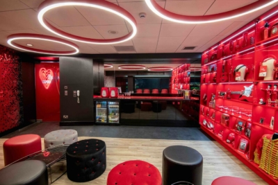 Virgin Red Room suite AO Arena Manchester