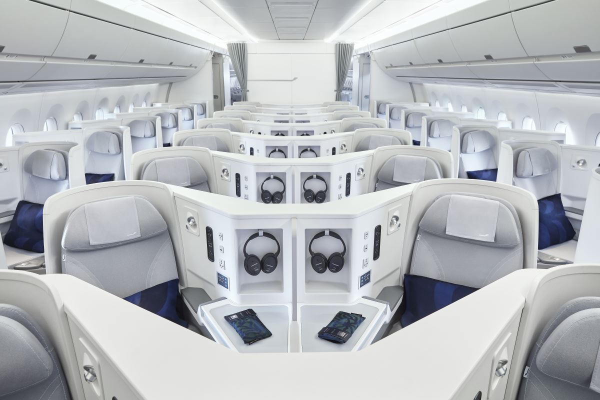 Finnair A350 business class