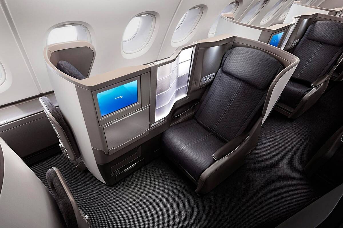 British Airways 787 Business Class