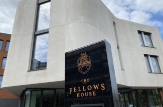 Fellows House Cambridge sign