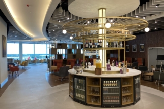 Manchester Terminal 2 1903 lounge alcohol island