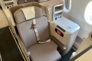Iberia A350 business class 7C
