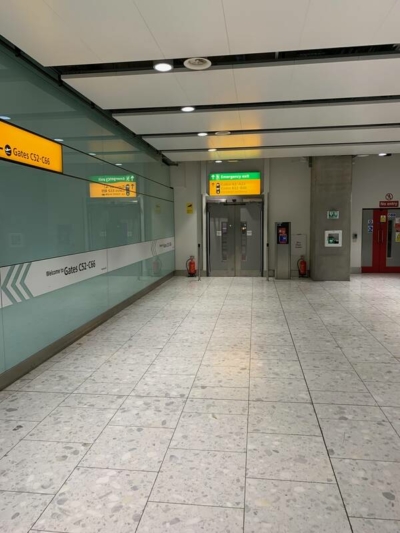 Heathrow Airport Terminal 5 tunnel