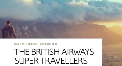 British Airways The Club magazine