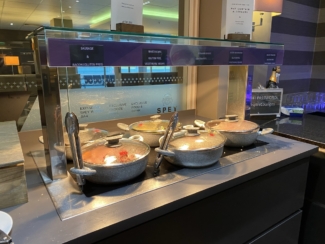 Aspire lounge Newcastle breakfast bfufet