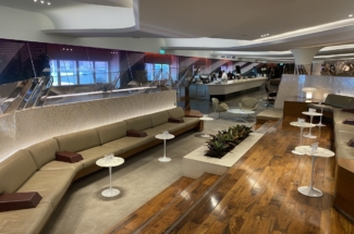 Virgin Atlantic Clubhouse Heathrow seating 2