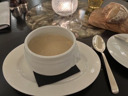 Park Hyatt Vienna lobster bisque