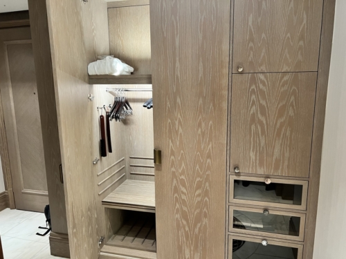 Park Hyatt Vienna wardrobe