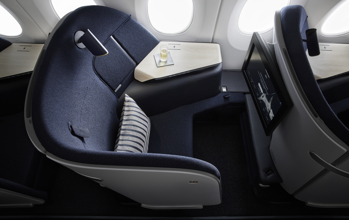 Finnair A350 Business class seat