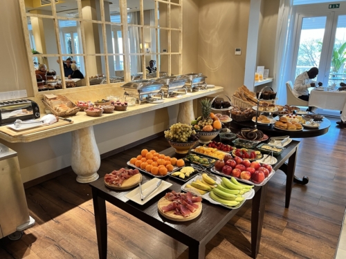 Gibraltar Rock Hotel breakfast buffet