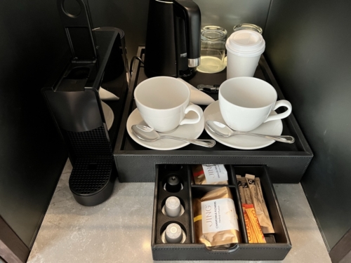 Westin London City coffee machine