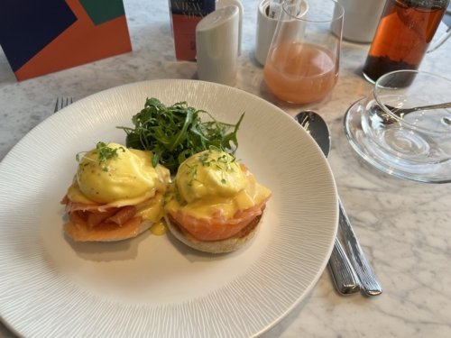 Westin London City eggs royale