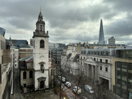 Westin London City room view