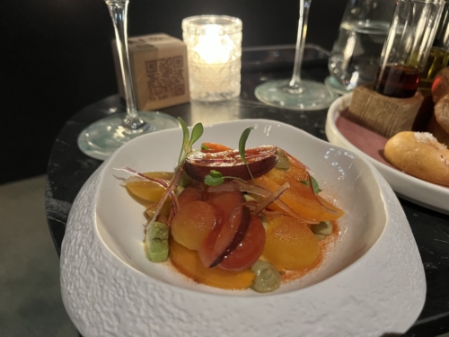 Westin London City tomato salad