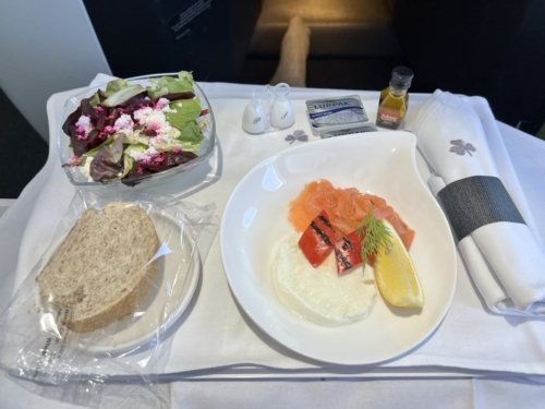 AEr Lingus business class starter