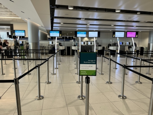 Aer Lingus check in Manchester