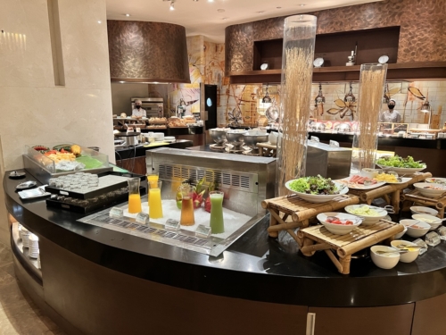 Le Meridien Chiang Mai buffet juice