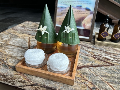 Phulay Bay Ritz Carlton Reserve spa welcome