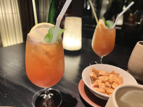 Phulay Bay Ritz Carlton Reserve sri trang mocktail