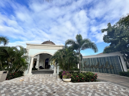 Sandals Royal Barbados car port