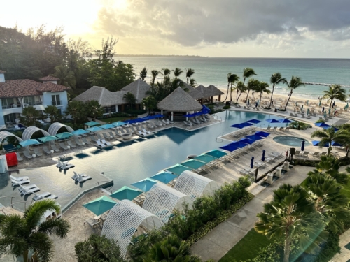 Sandals Royal Barbados infinity pool