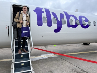 Flybe inaugural rhys