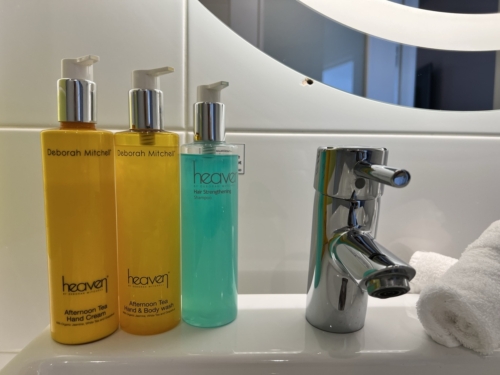 Hotel Indigo Birmingham toiletries