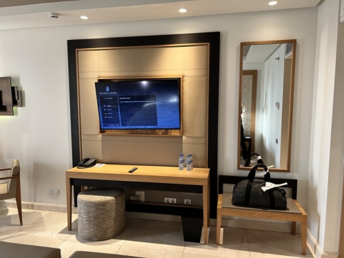 Ritz-Carlton Abama villa console tv