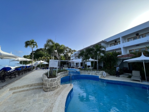 The House Barbados pool