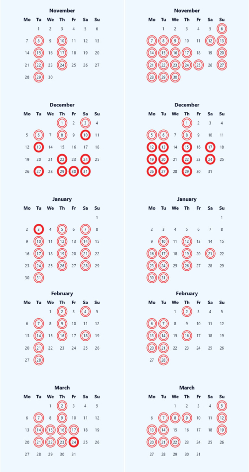 Cape Town VS reward 2 seats